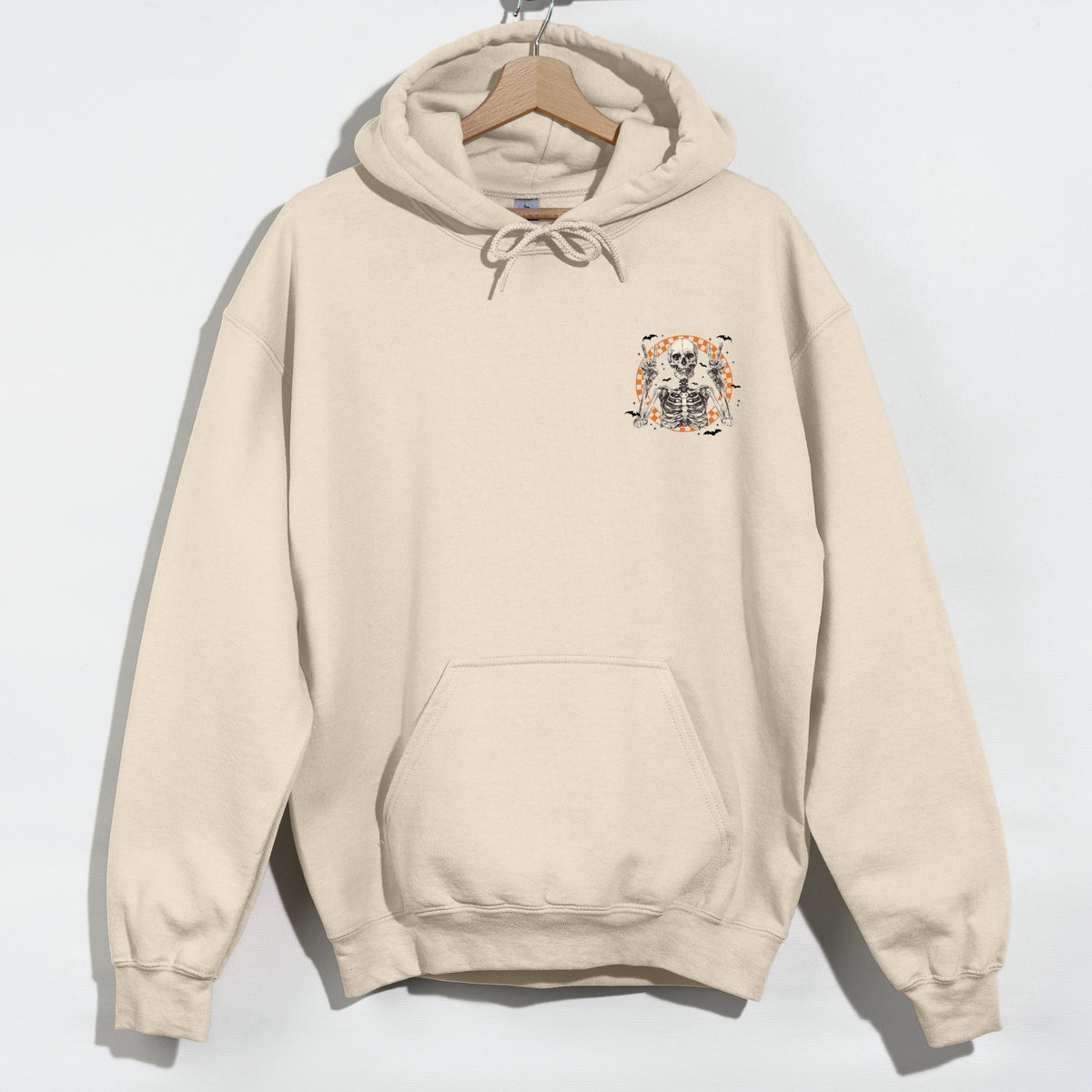 Peace Sign Skeleton - Men's Graphic Hoodie product image 5