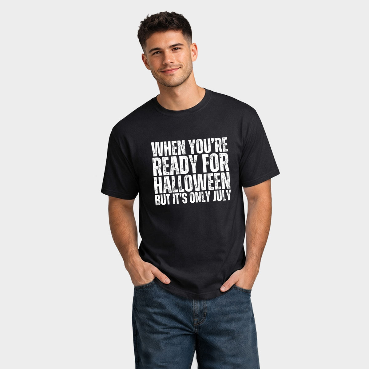 When You're Ready For Halloween - Men's Garment Dyed product image 5