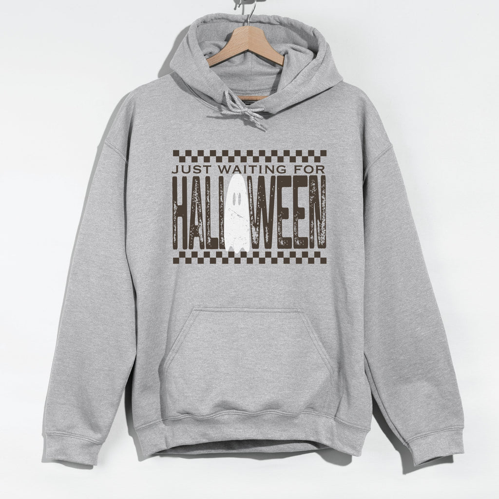 Just Waiting For Halloween Checkered - Men's Graphic Hoodie product image 2