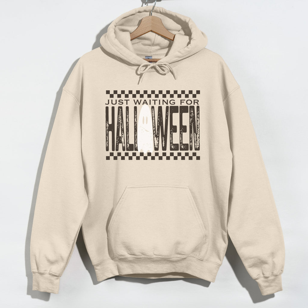 Just Waiting For Halloween Checkered - Men's Graphic Hoodie product image 5