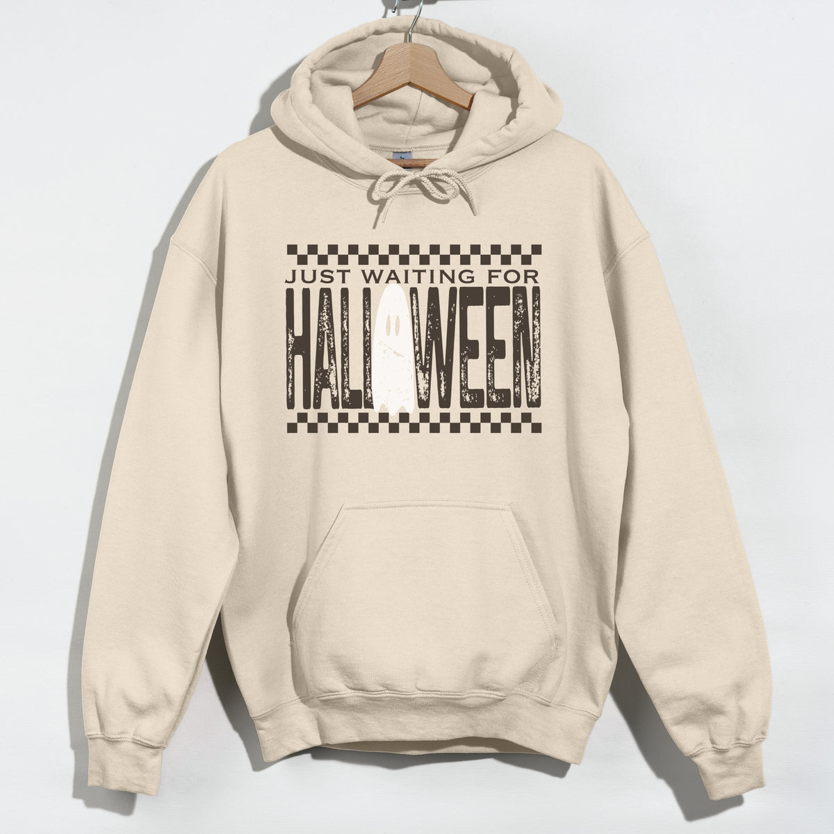 Just Waiting For Halloween Checkered - Men's Graphic Hoodie product image 5