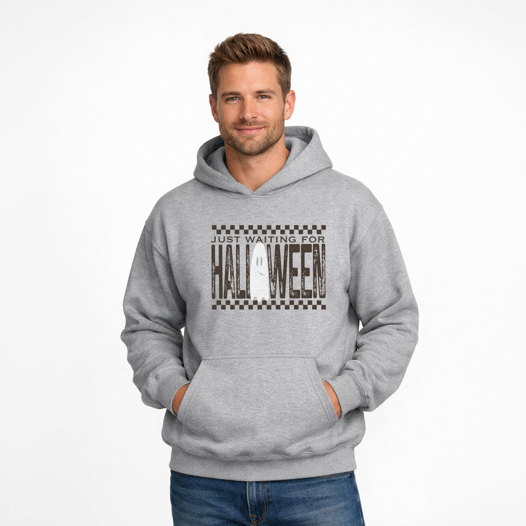 Just Waiting For Halloween Checkered - Men's Graphic Hoodie product image 8