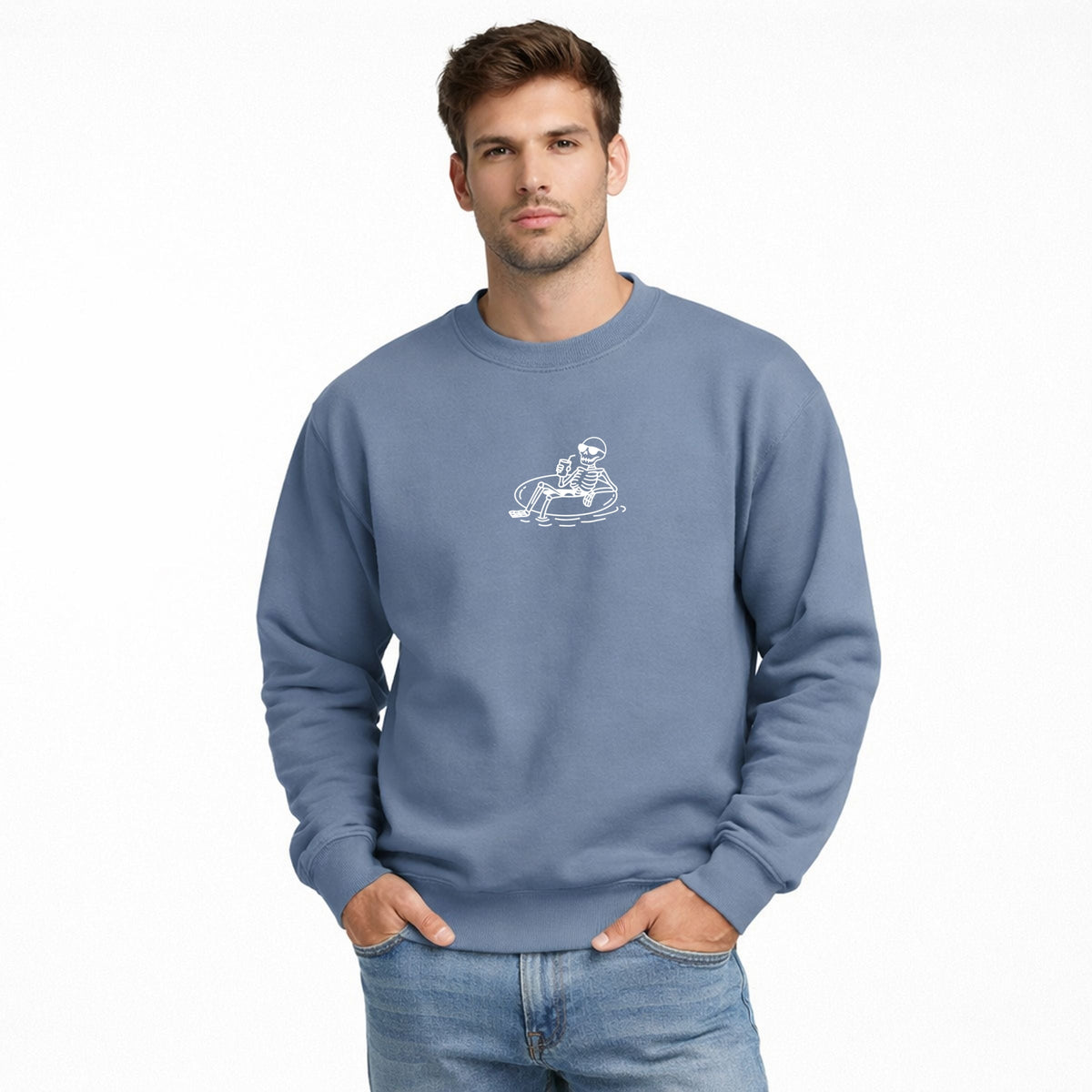 Floating Skeleton - Men's Graphic Sweatshirt product image 12