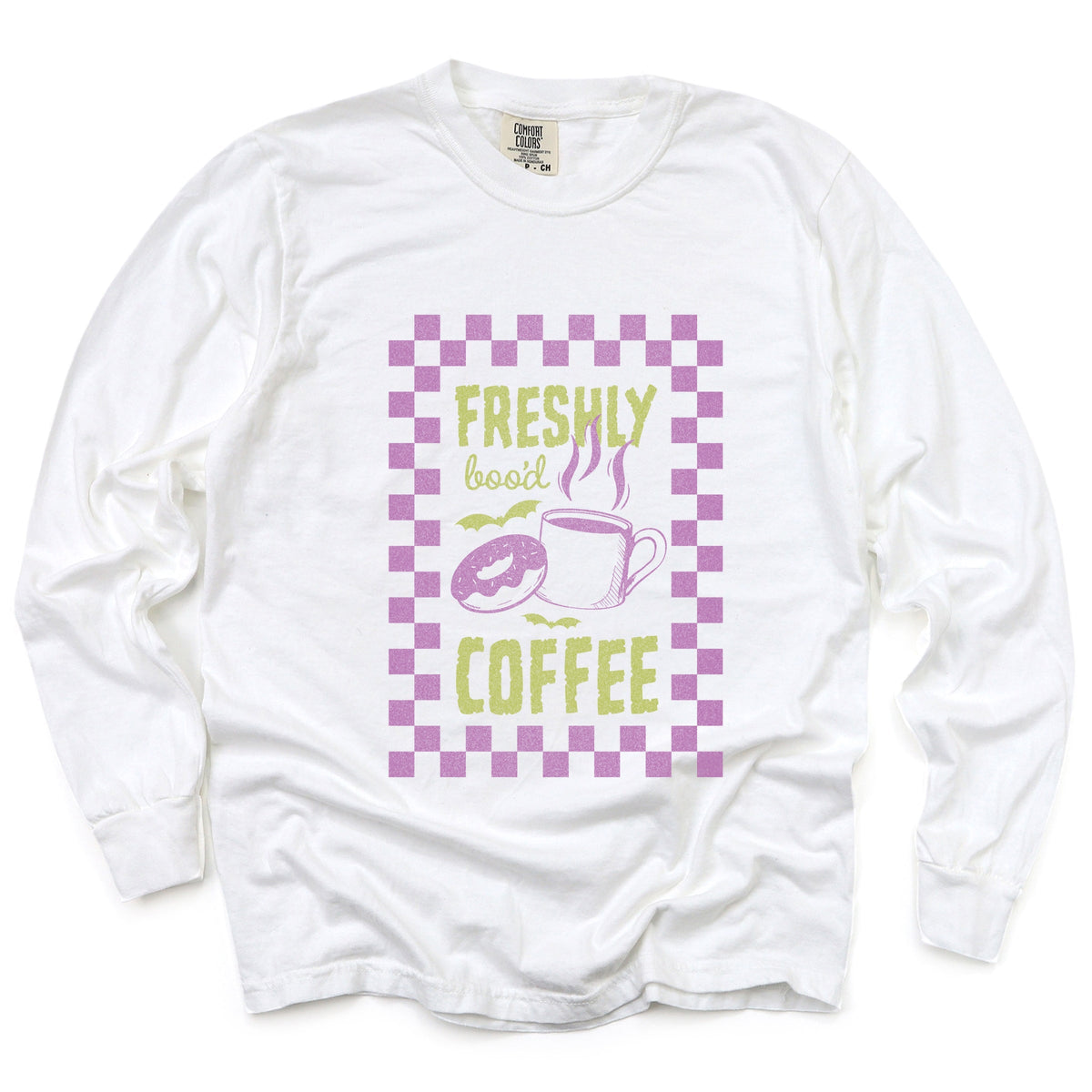 Freshly Boo'd Coffee - Women's Garment Dyed Long Sleeve product image 8
