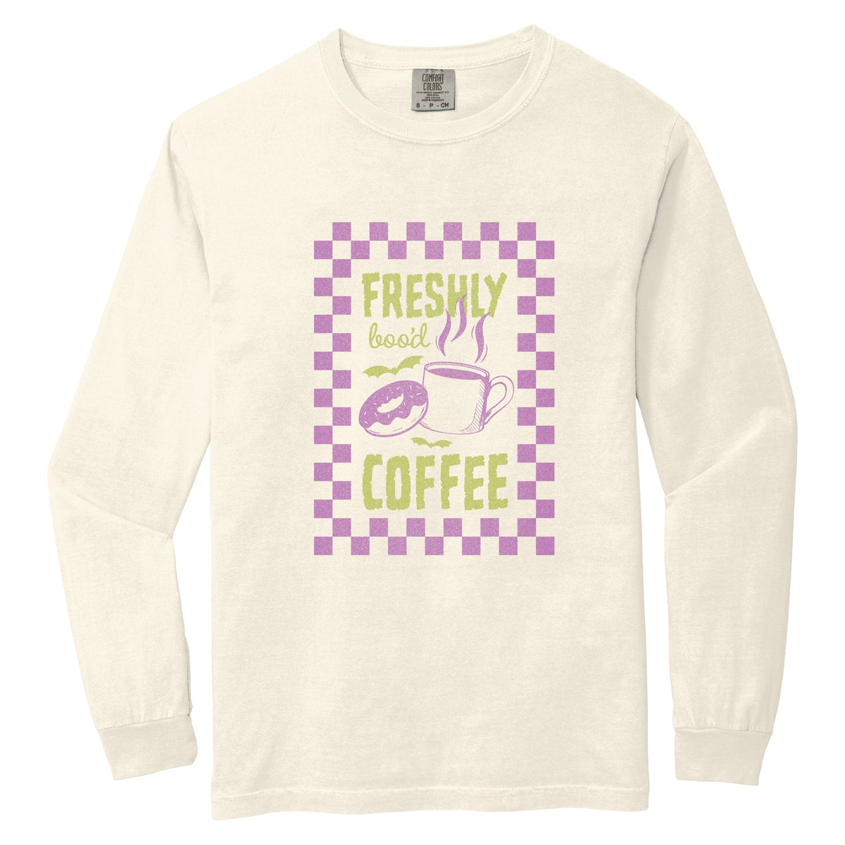 Freshly Boo'd Coffee - Women's Garment Dyed Long Sleeve product image 5