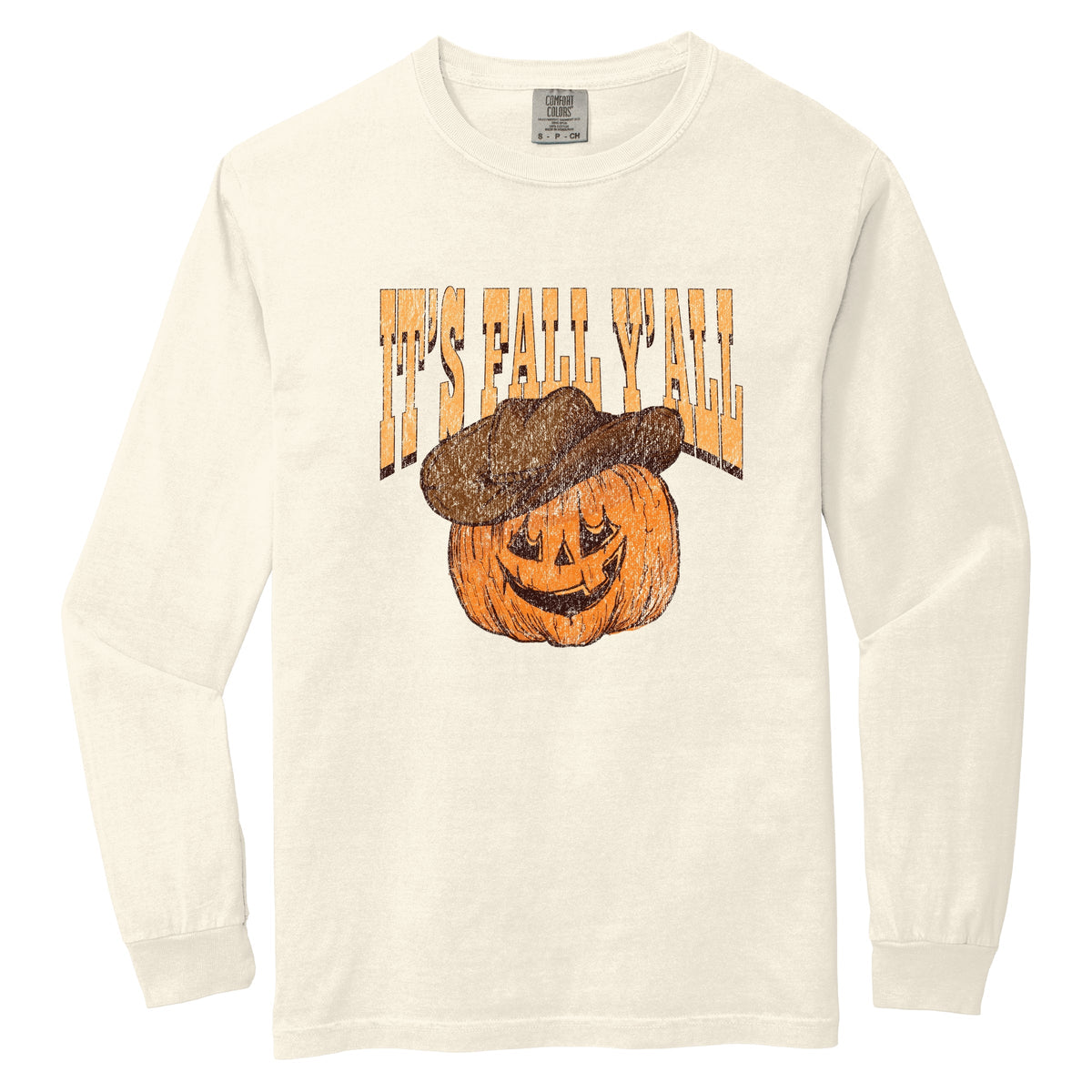 It's Fall Y'all Jack-O-Lantern - Women's Garment Dyed Long product image 5