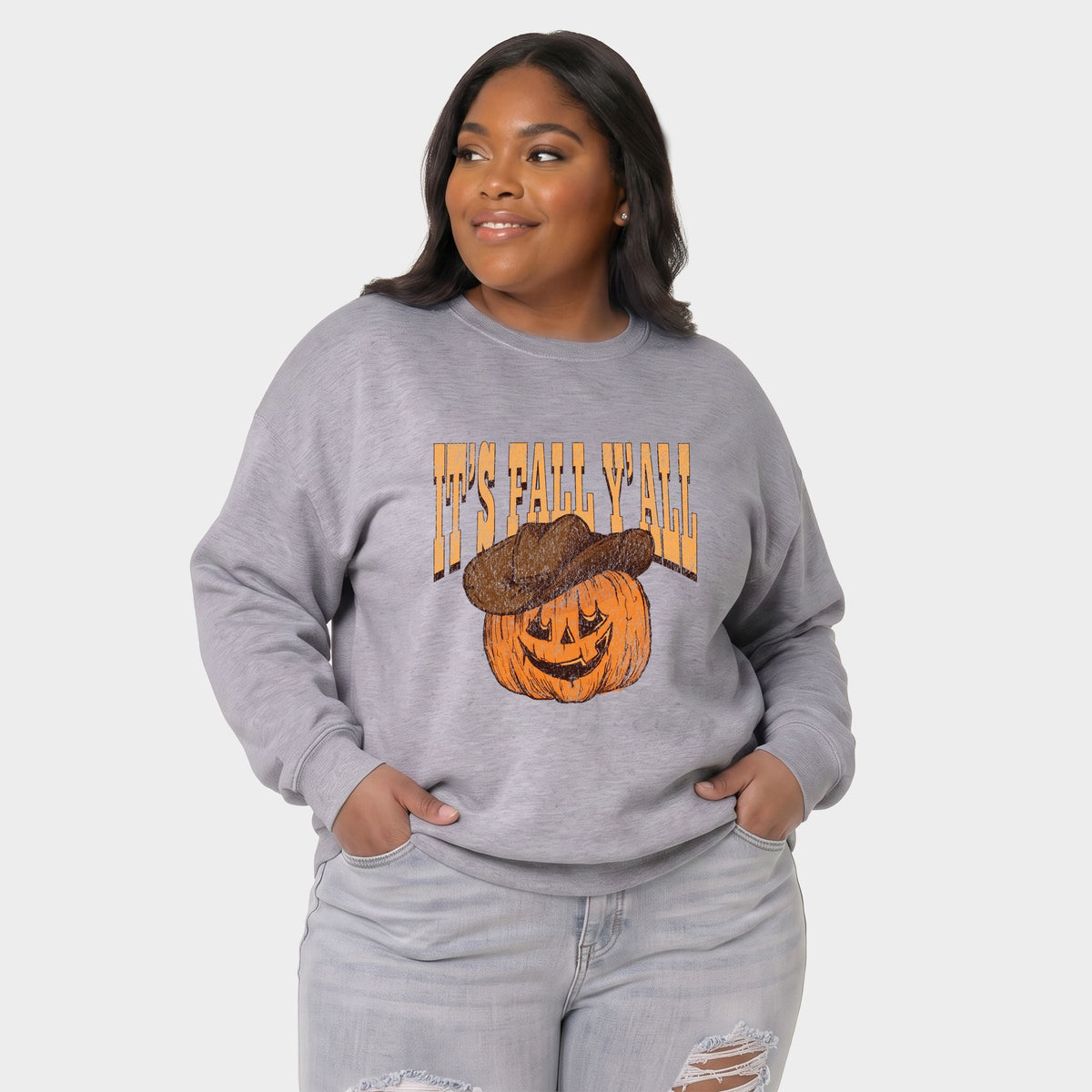 It's Fall Y'all Jack-O-Lantern - Women's Plus Sized Graphic product image 5