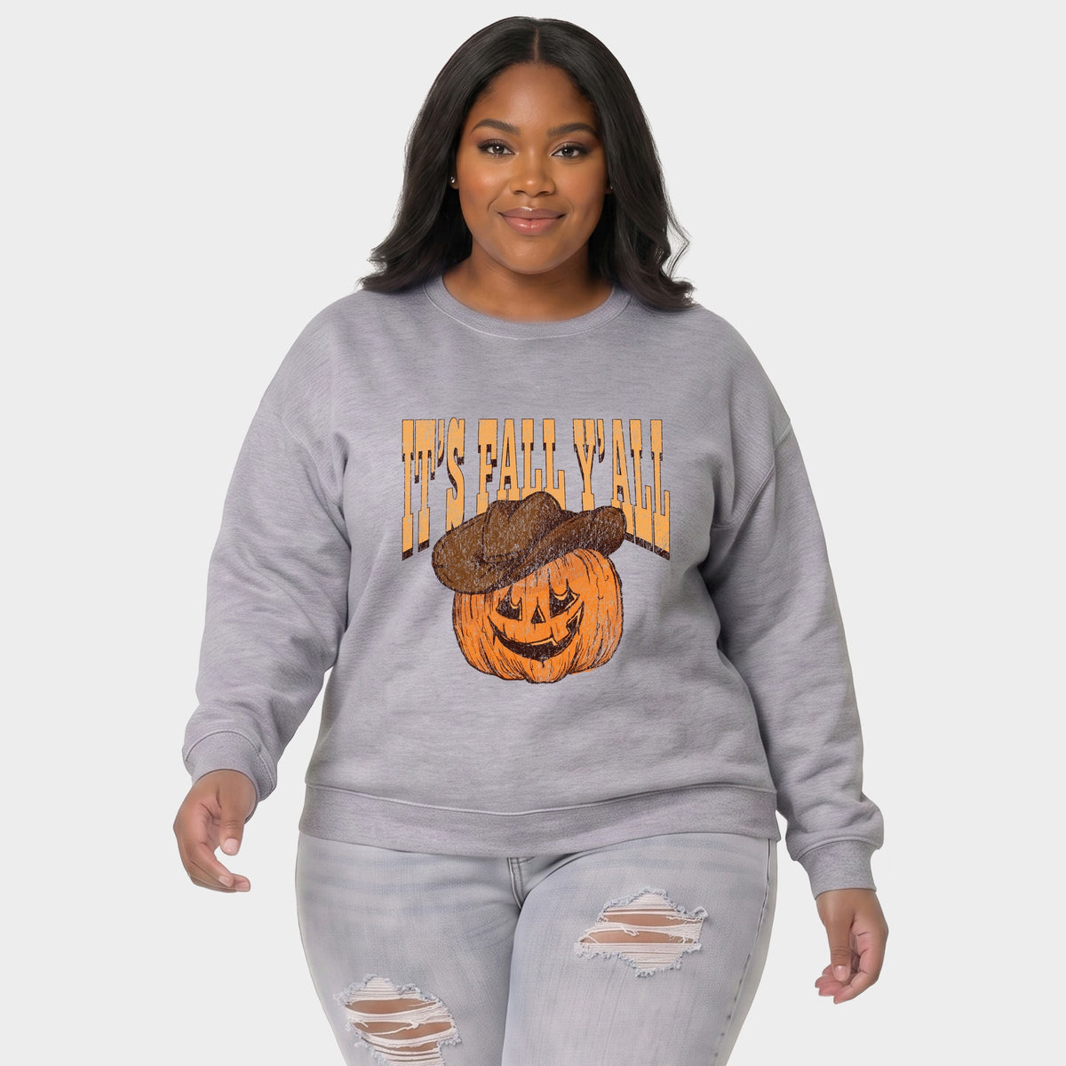 It's Fall Y'all Jack-O-Lantern - Women's Plus Sized Graphic product image 4