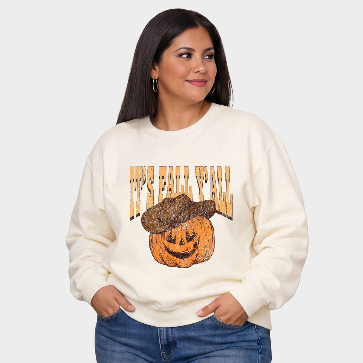 It's Fall Y'all Jack-O-Lantern - Women's Plus Sized Graphic product image 1