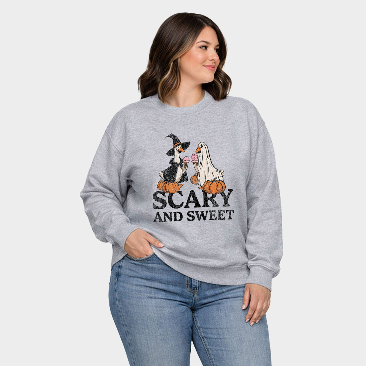 Scary and Sweet Geese - Women's Plus Sized Graphic product image 2