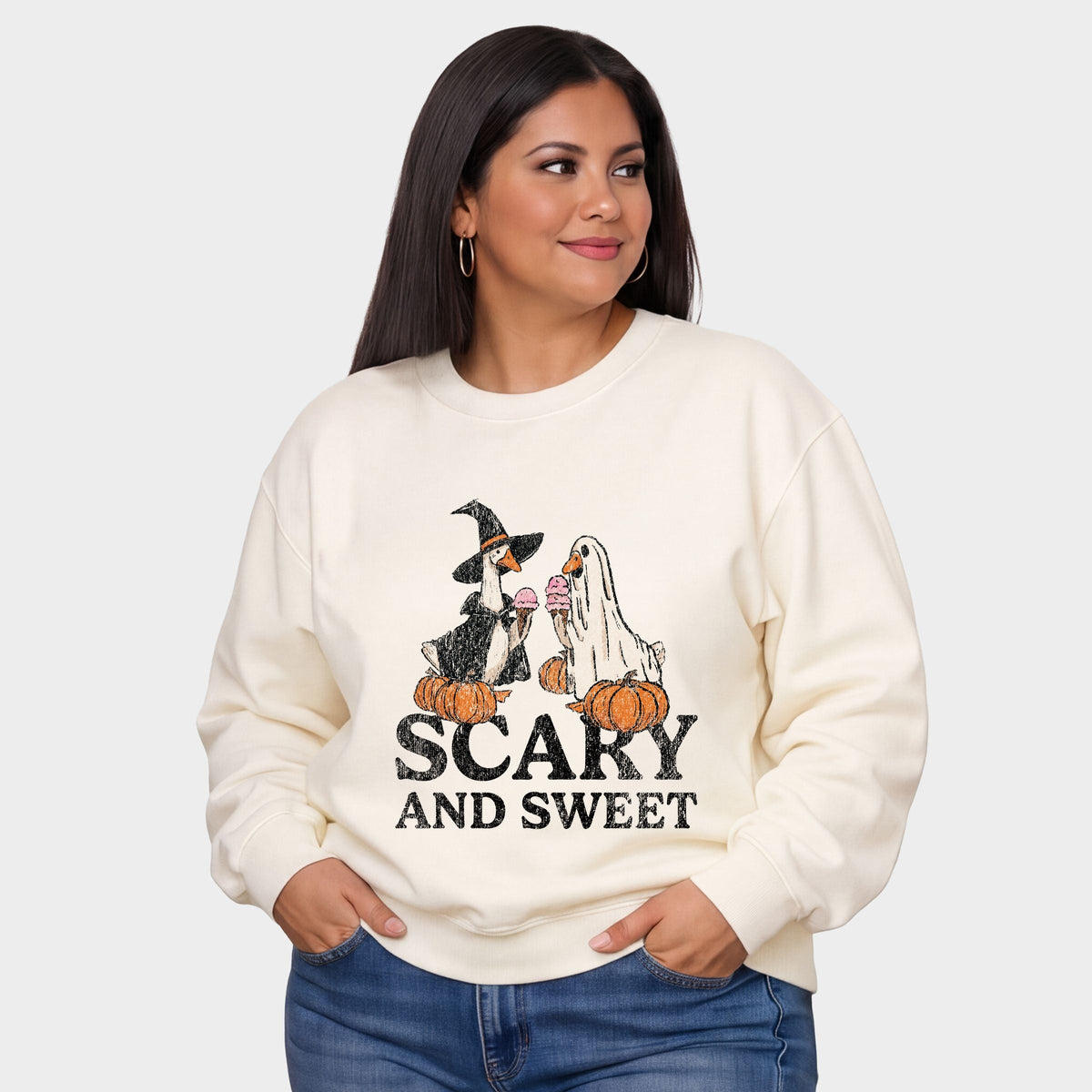 Scary and Sweet Geese - Women's Plus Sized Graphic product image 4