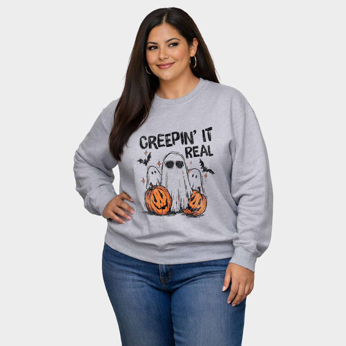 Creepin it Real Ghosts - Women's Plus Sized Graphic product image 5