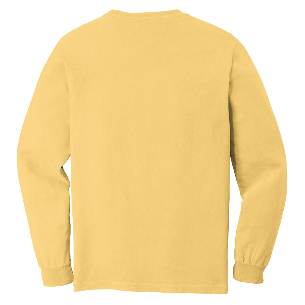 Pumpkin Stripes Bats - Women's Garment Dyed Long Sleeve product image 6