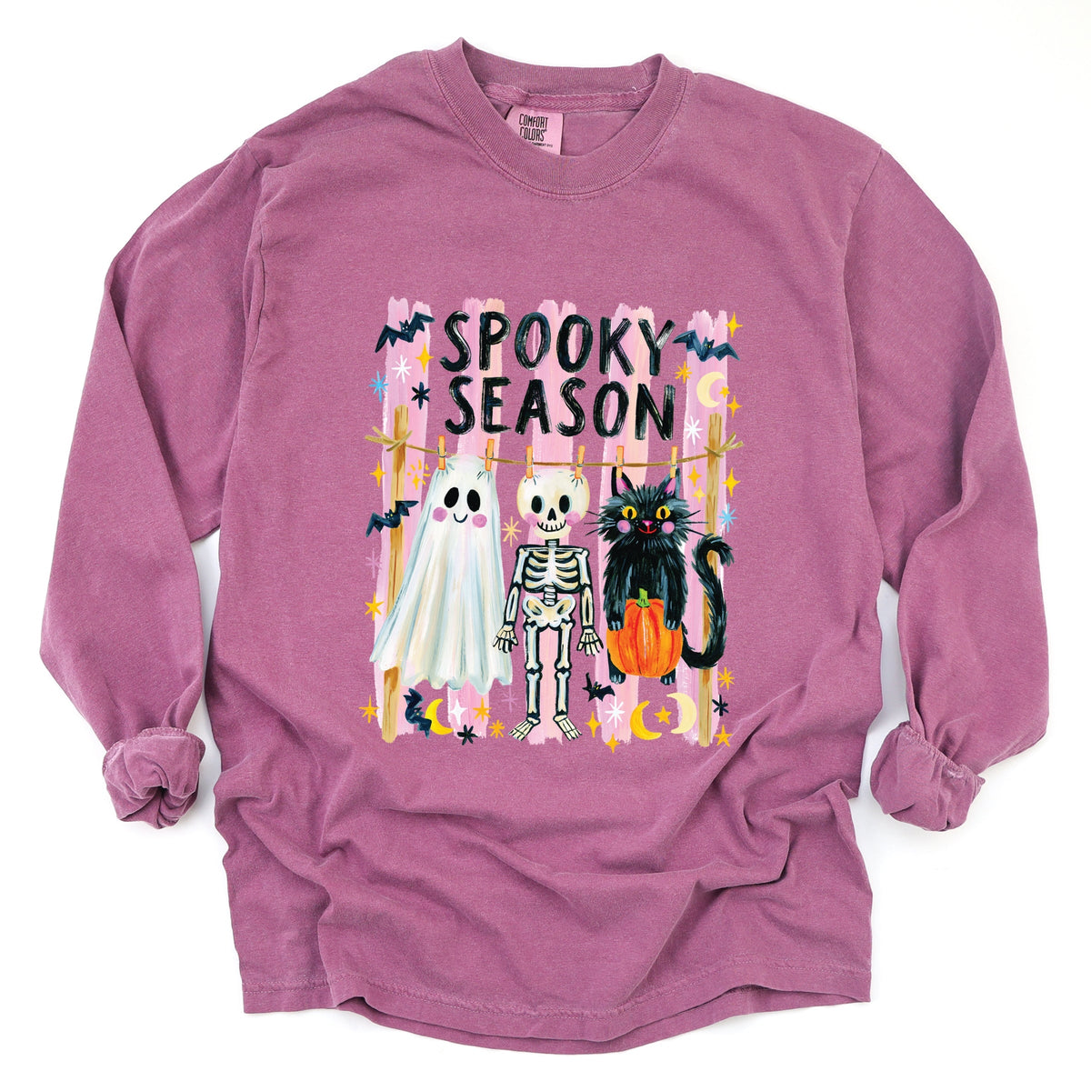 Halloween Character Clothesline - Women's Garment Dyed Long product image 2