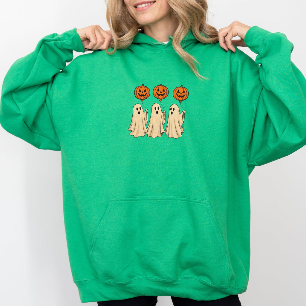 Ghosts With Pumpkins - Women's Graphic Hoodie product image 10