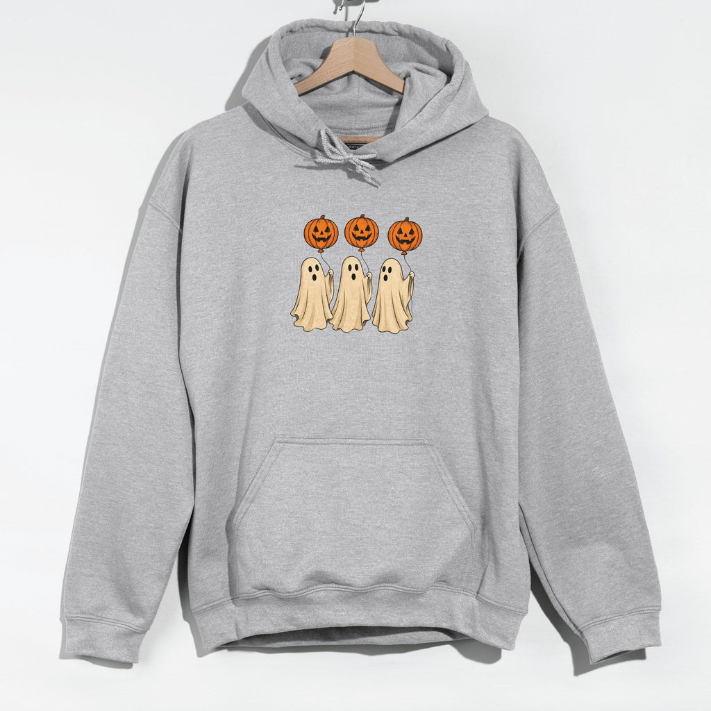 Ghosts With Pumpkins - Women's Graphic Hoodie product image 7