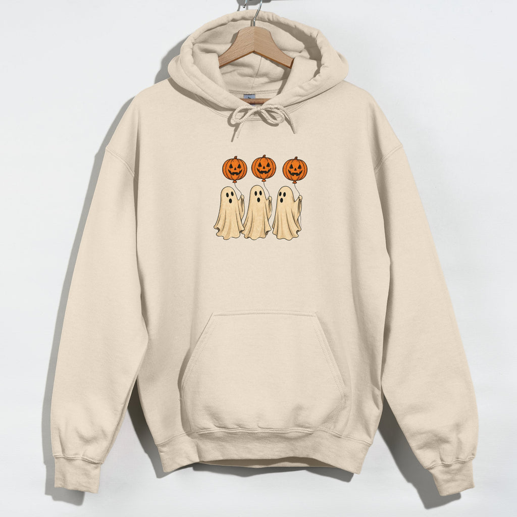 Ghosts With Pumpkins - Women's Graphic Hoodie product image 5