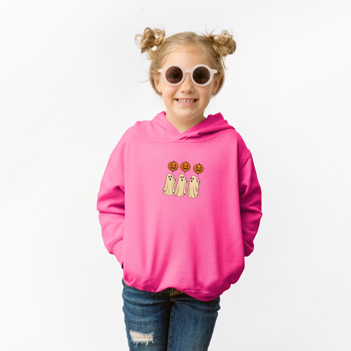 Ghosts With Pumpkins - Toddler Hoodie product image 4