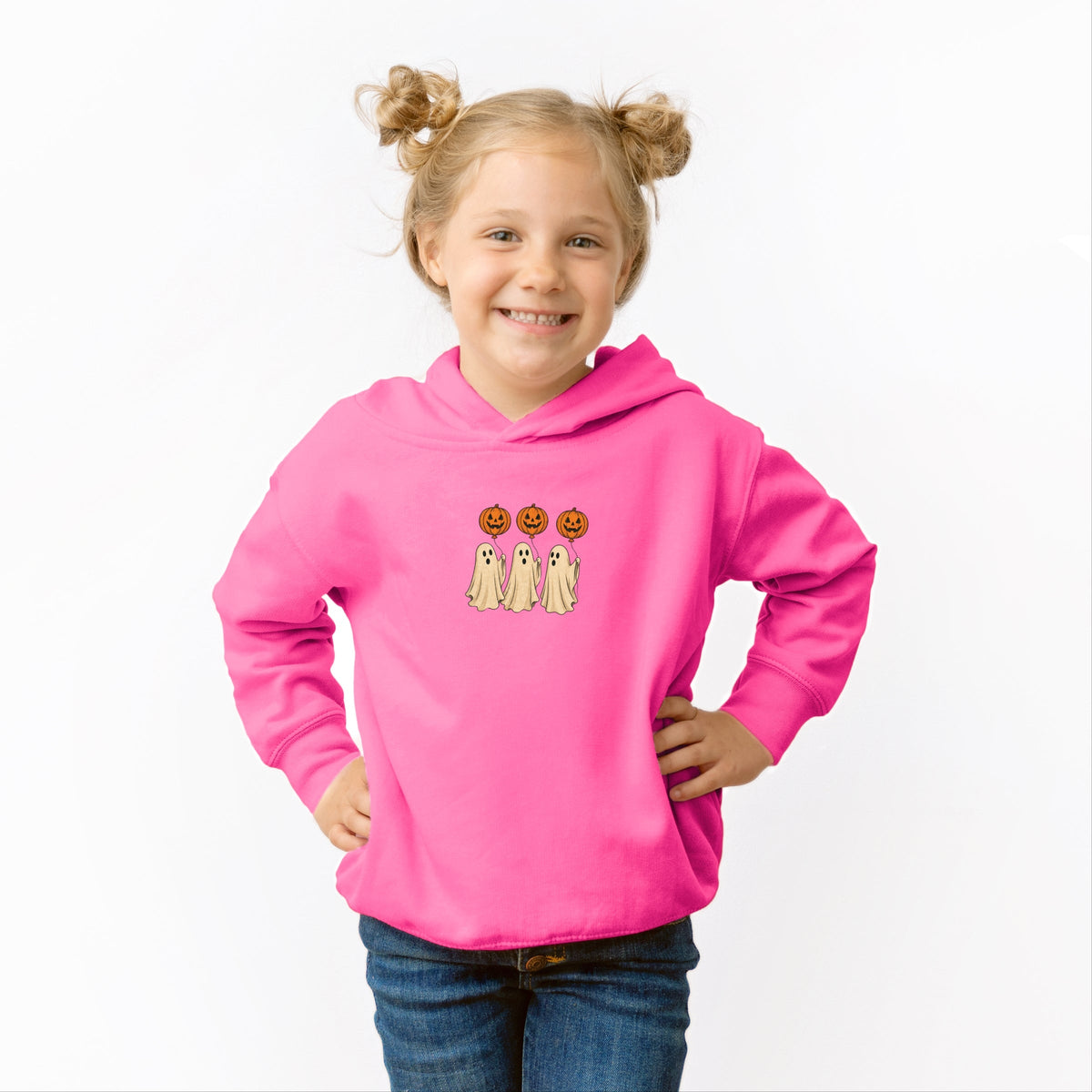 Ghosts With Pumpkins - Toddler Hoodie product image 5