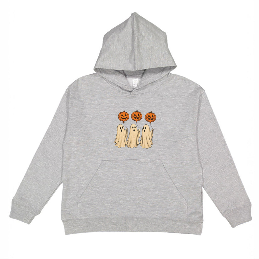 Ghosts With Pumpkins - Youth Graphic Hoodie product image 5