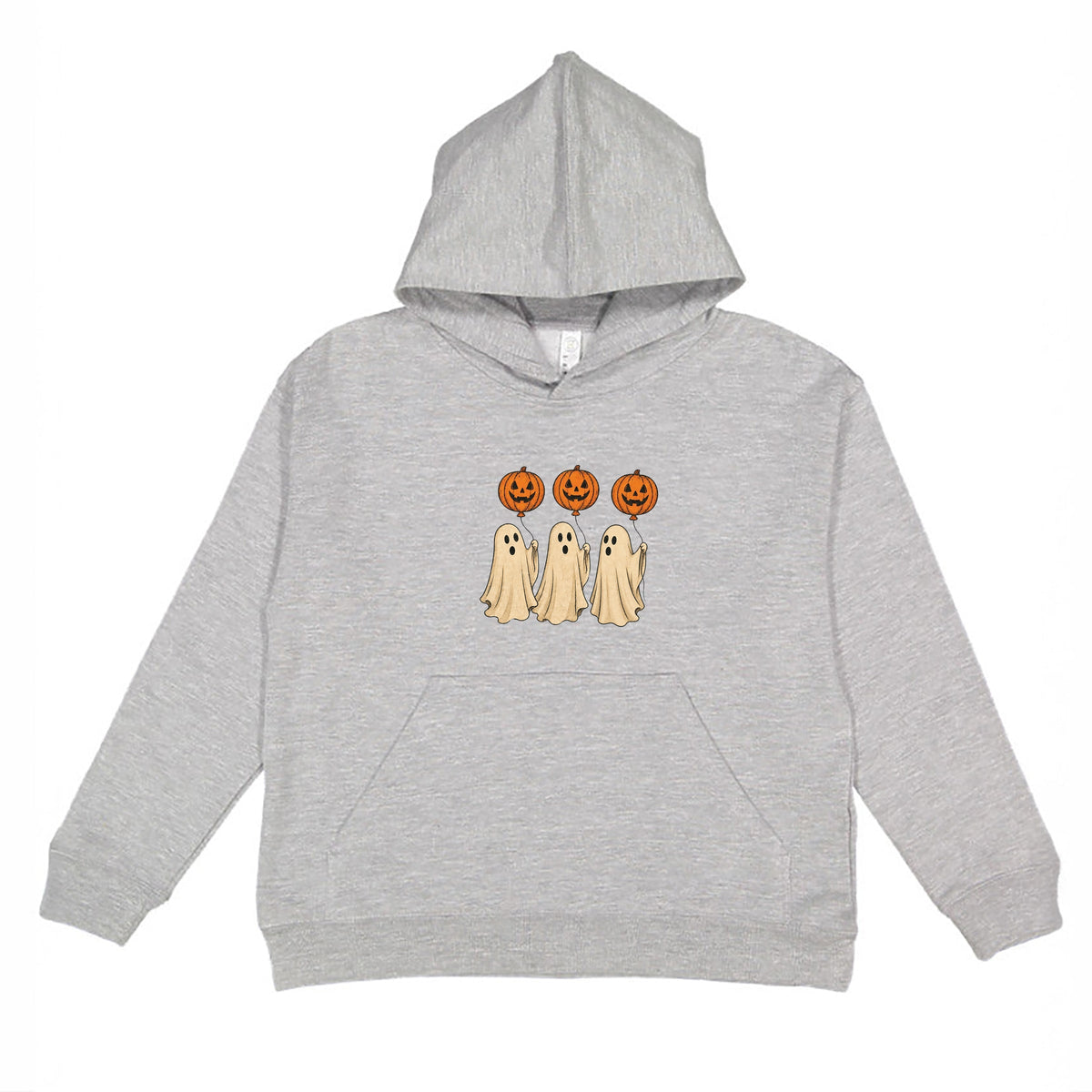 Ghosts With Pumpkins - Youth Graphic Hoodie product image 5