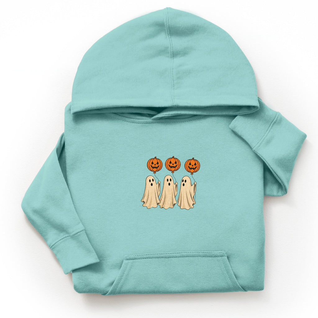 Ghosts With Pumpkins - Youth Graphic Hoodie product image 1