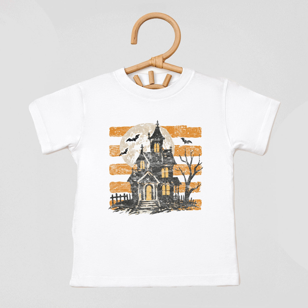 Haunted House Orange Stripes - Toddler Short Sleeve Graphic product image 8