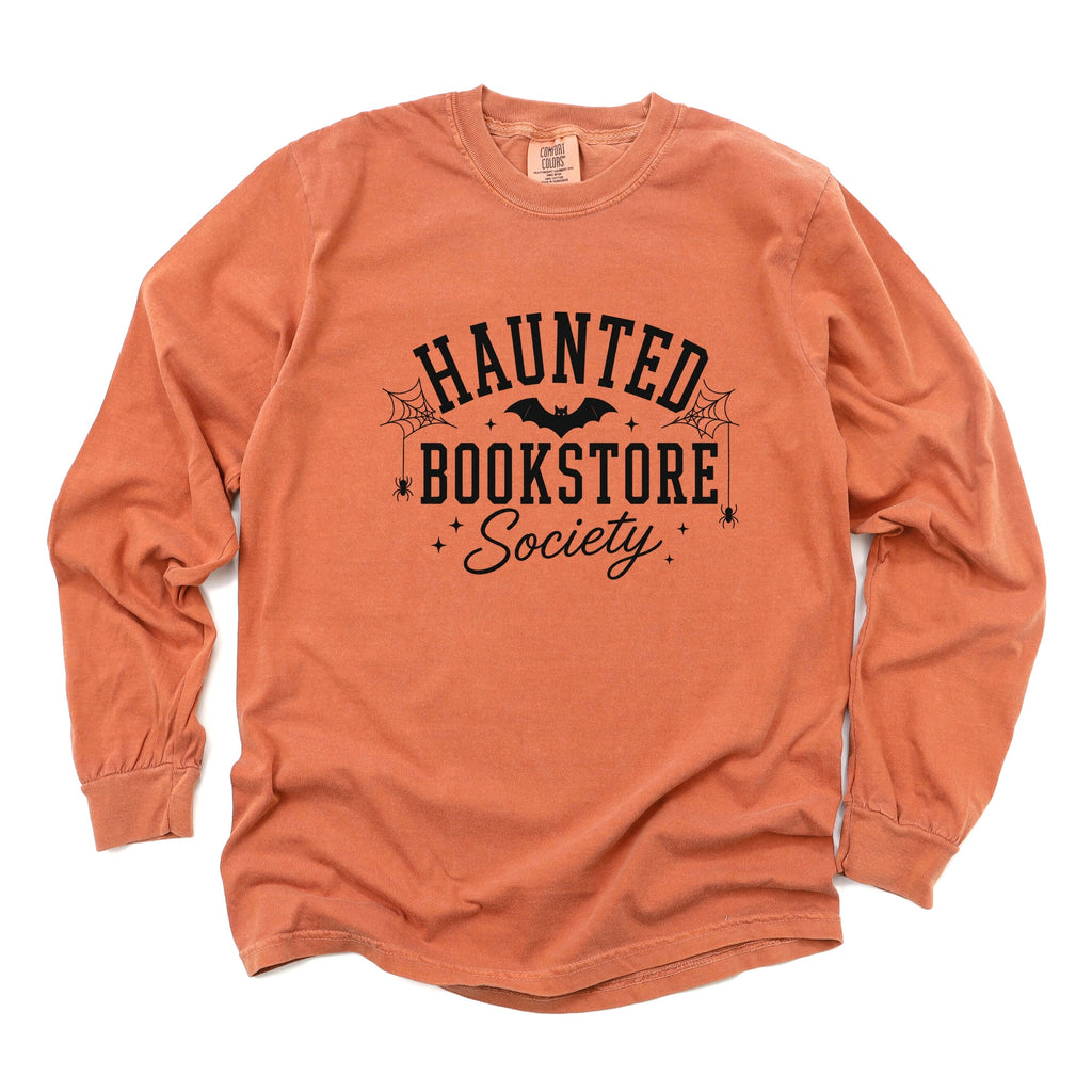 Haunted Bookstore - Women's Garment Dyed Long Sleeve product image 6