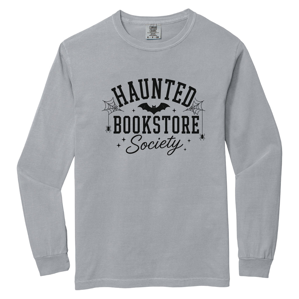 Haunted Bookstore - Women's Garment Dyed Long Sleeve product image 2
