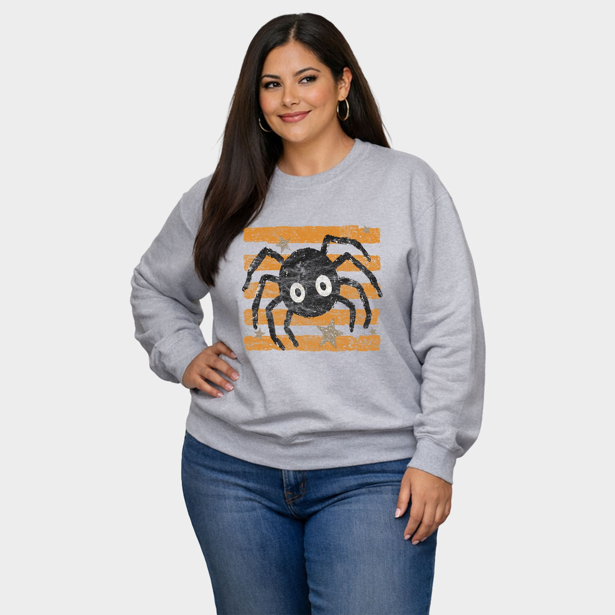 Spider Orange Stripes - Women's Plus Sized Graphic product image 11