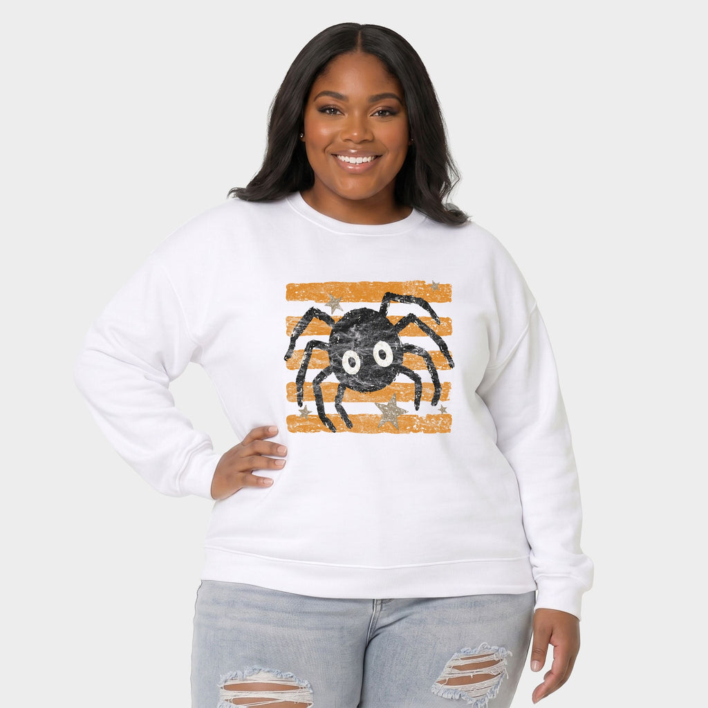 Spider Orange Stripes - Women's Plus Sized Graphic product image 7