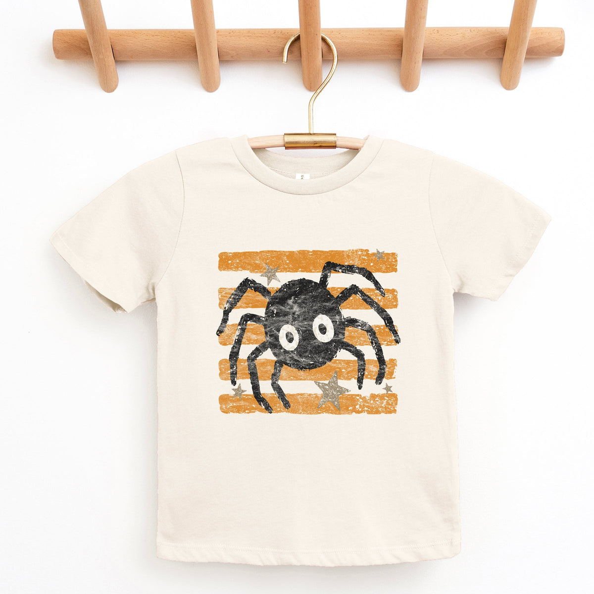 Spider Orange Stripes - Youth Short Sleeve Graphic T-Shirt product image 5