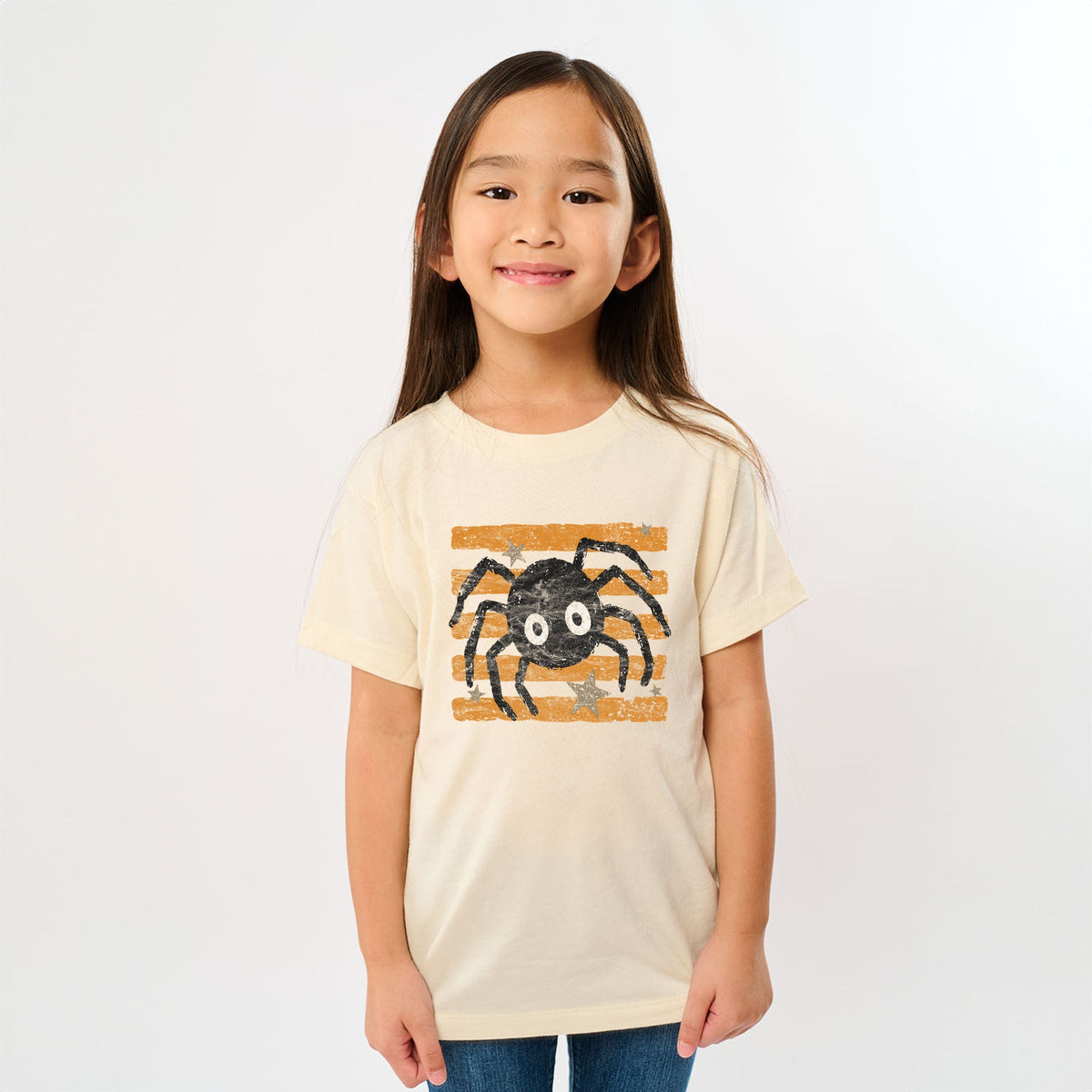 Spider Orange Stripes - Youth Short Sleeve Graphic T-Shirt product image 11