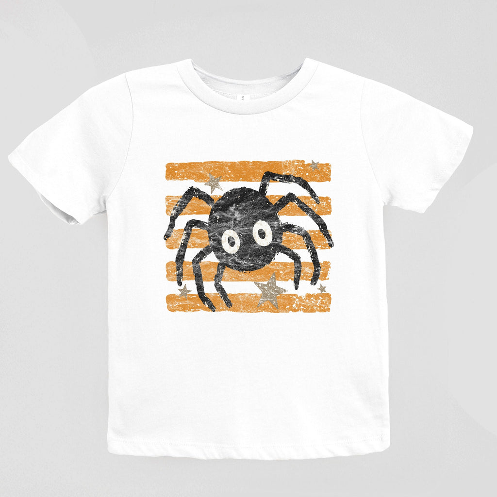 Spider Orange Stripes - Youth Short Sleeve Graphic T-Shirt product image 8
