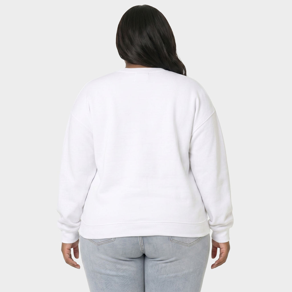 Witch Hat Pumpkins -  Women's Plus Sized Graphic Sweatshirt