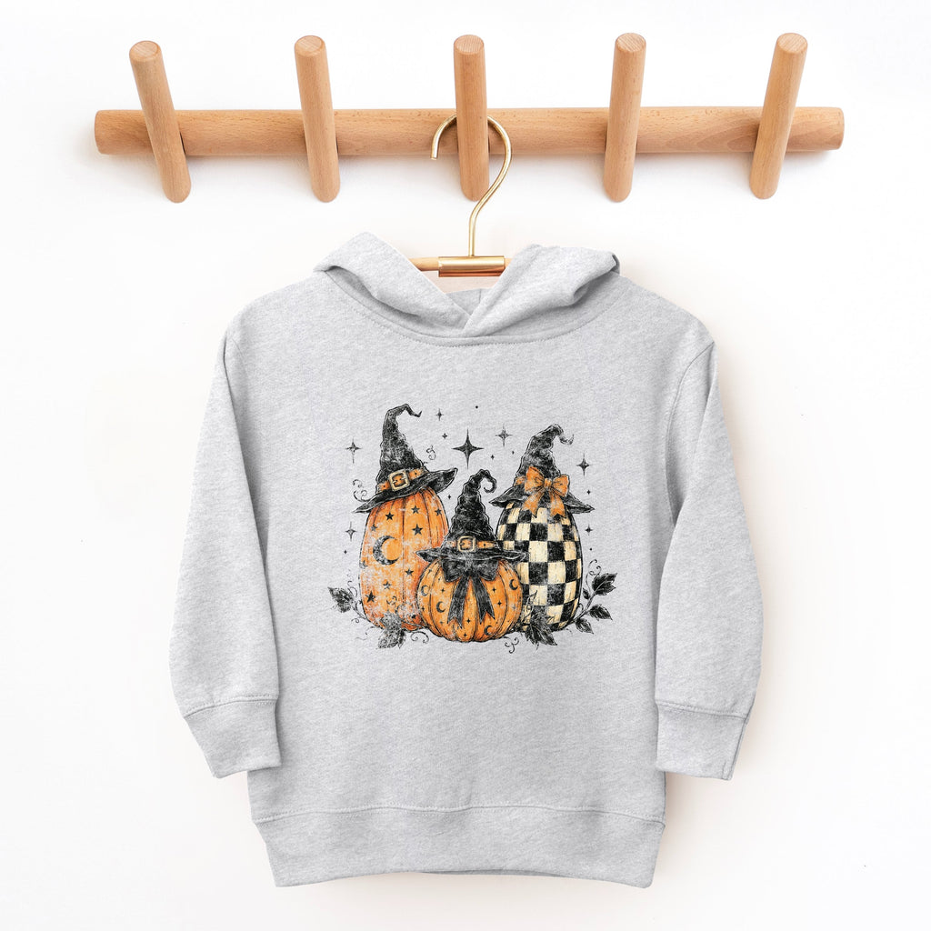 Witch Hat Pumpkins - Toddler Hoodie