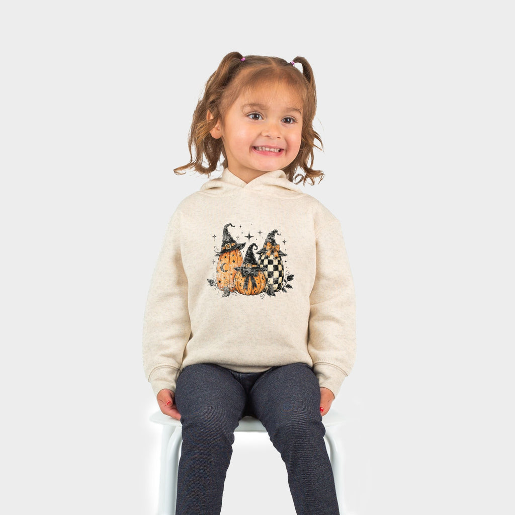 Witch Hat Pumpkins - Toddler Hoodie