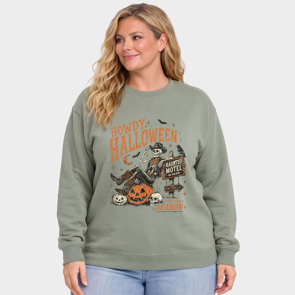 Howdy Halloween Skeleton - Women's Plus Sized Graphic product image 8