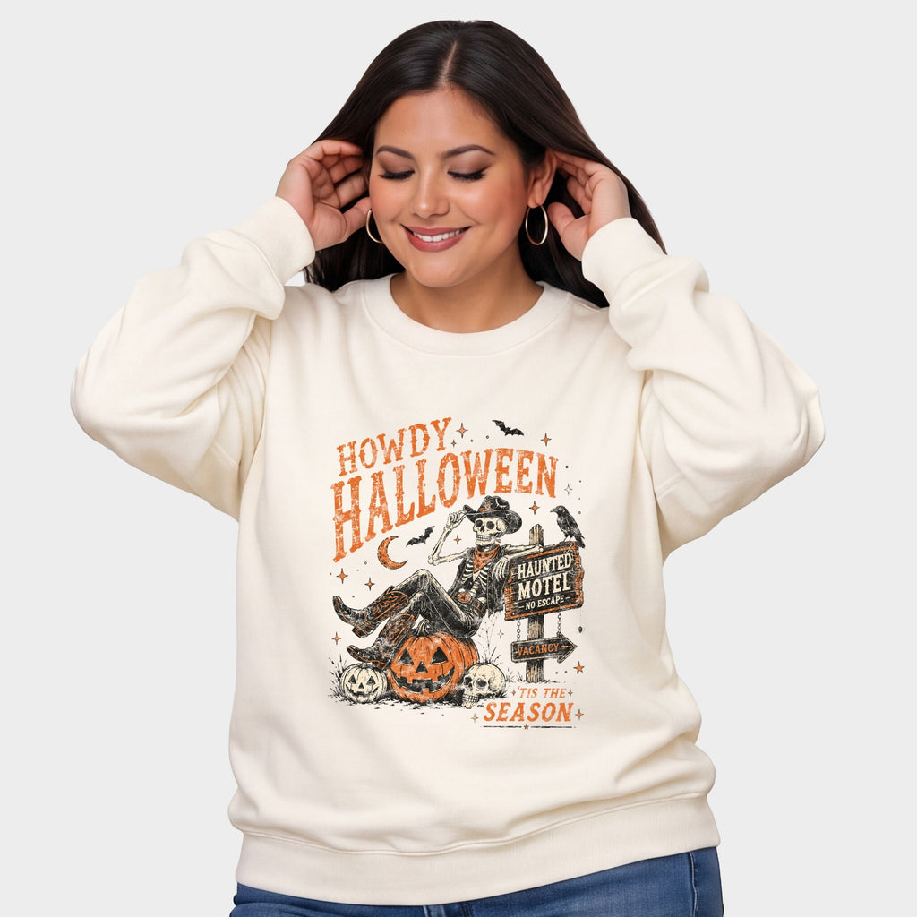 Howdy Halloween Skeleton - Women's Plus Sized Graphic product image 11