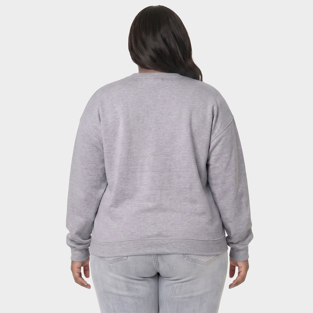 Bats Orange Stripes - Women's Plus Sized Graphic Sweatshirt product image 6