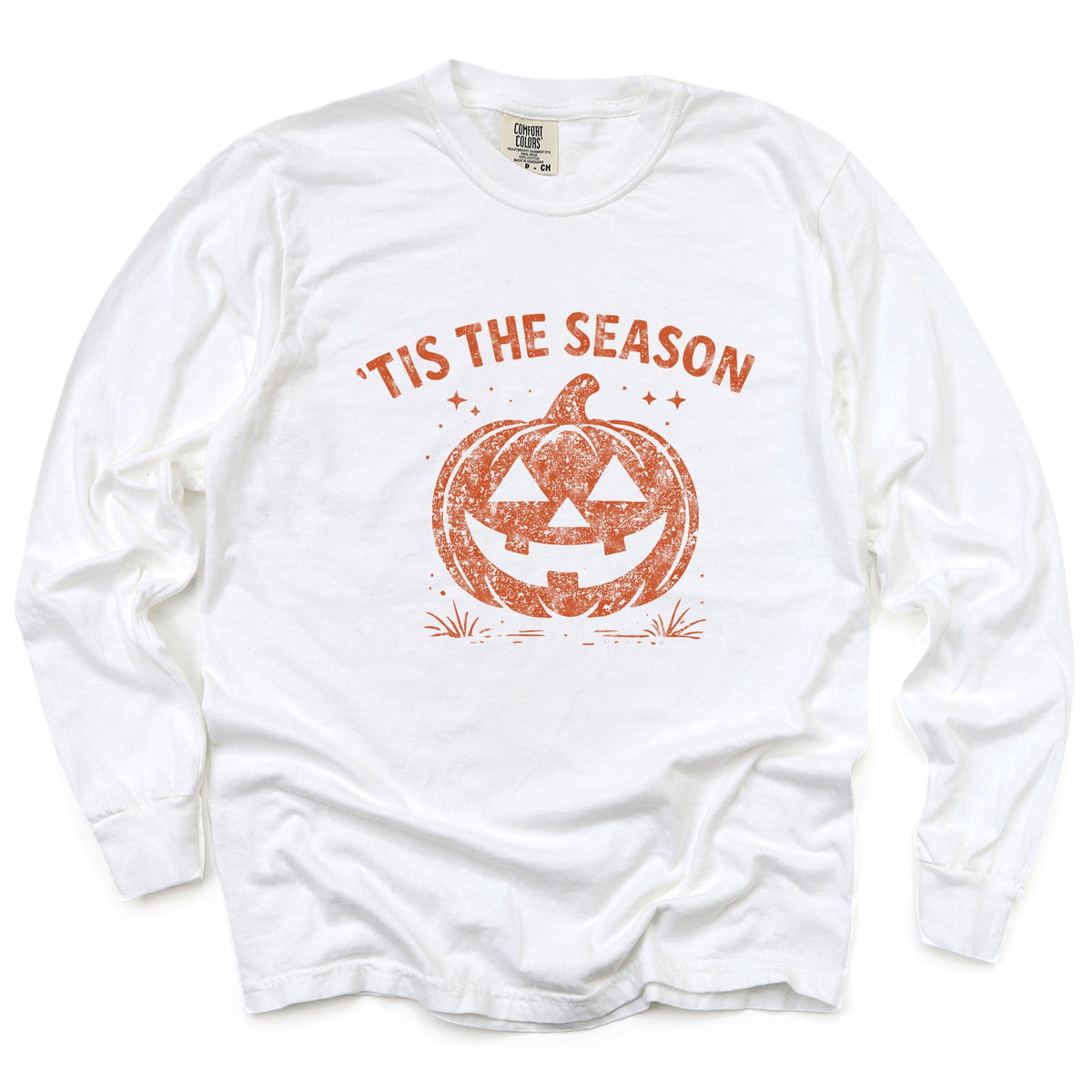 Tis The Season Jack O Lantern - Women's Garment Dyed Long product image 2