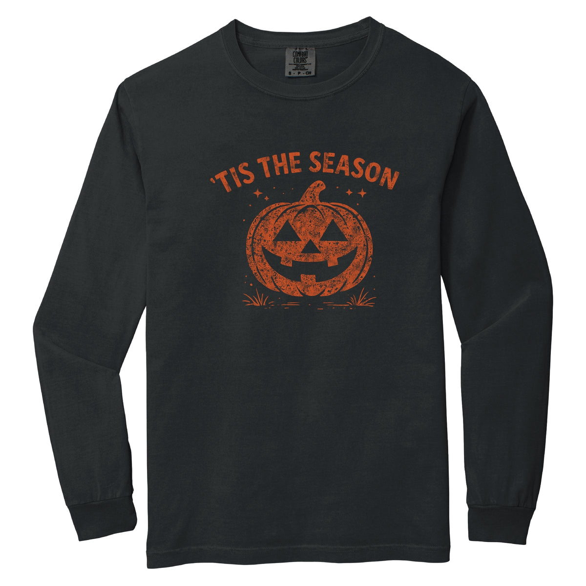 Tis The Season Jack O Lantern - Women's Garment Dyed Long product image 4
