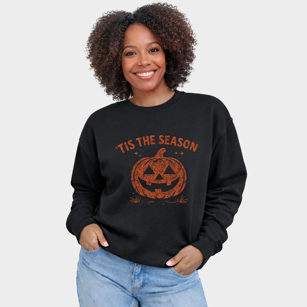 Tis The Season Jack O Lantern - Women's Graphic Sweatshirt product image 2