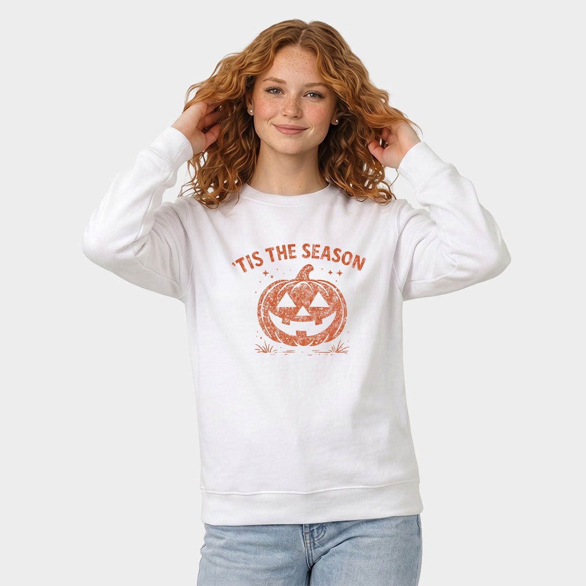 Tis The Season Jack O Lantern - Women's Graphic Sweatshirt product image 7