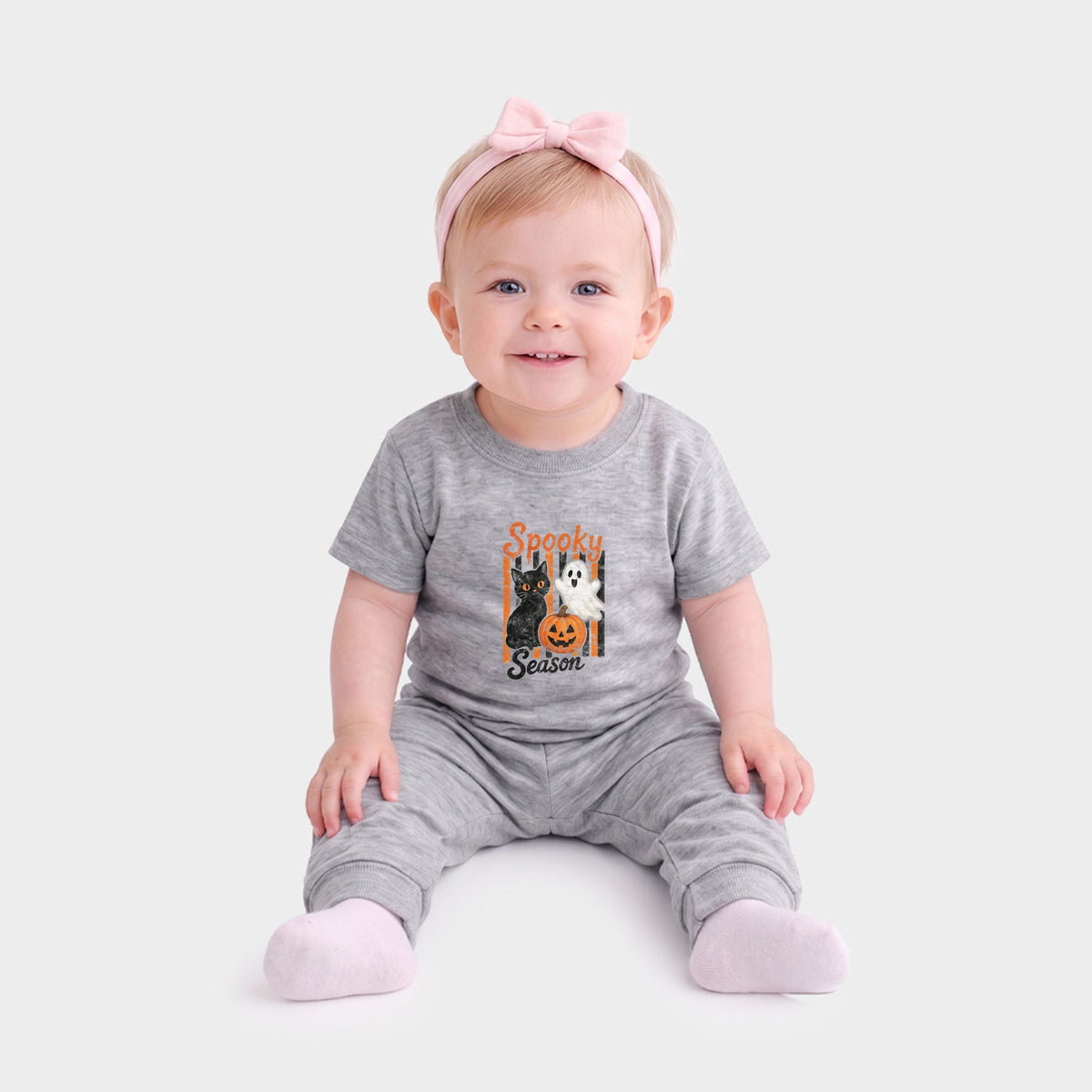 Spooky Season Characters - Infant Jogger Pant Crew Set