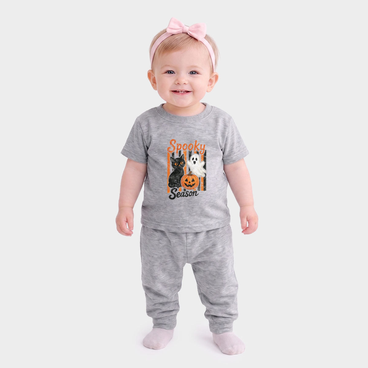 Spooky Season Characters - Infant Jogger Pant Crew Set