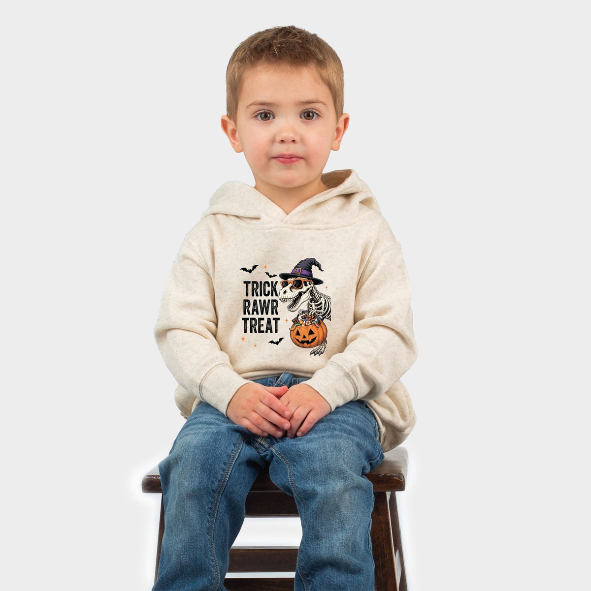 Trick Rawr Treat Dino - Toddler Hoodie product image 1