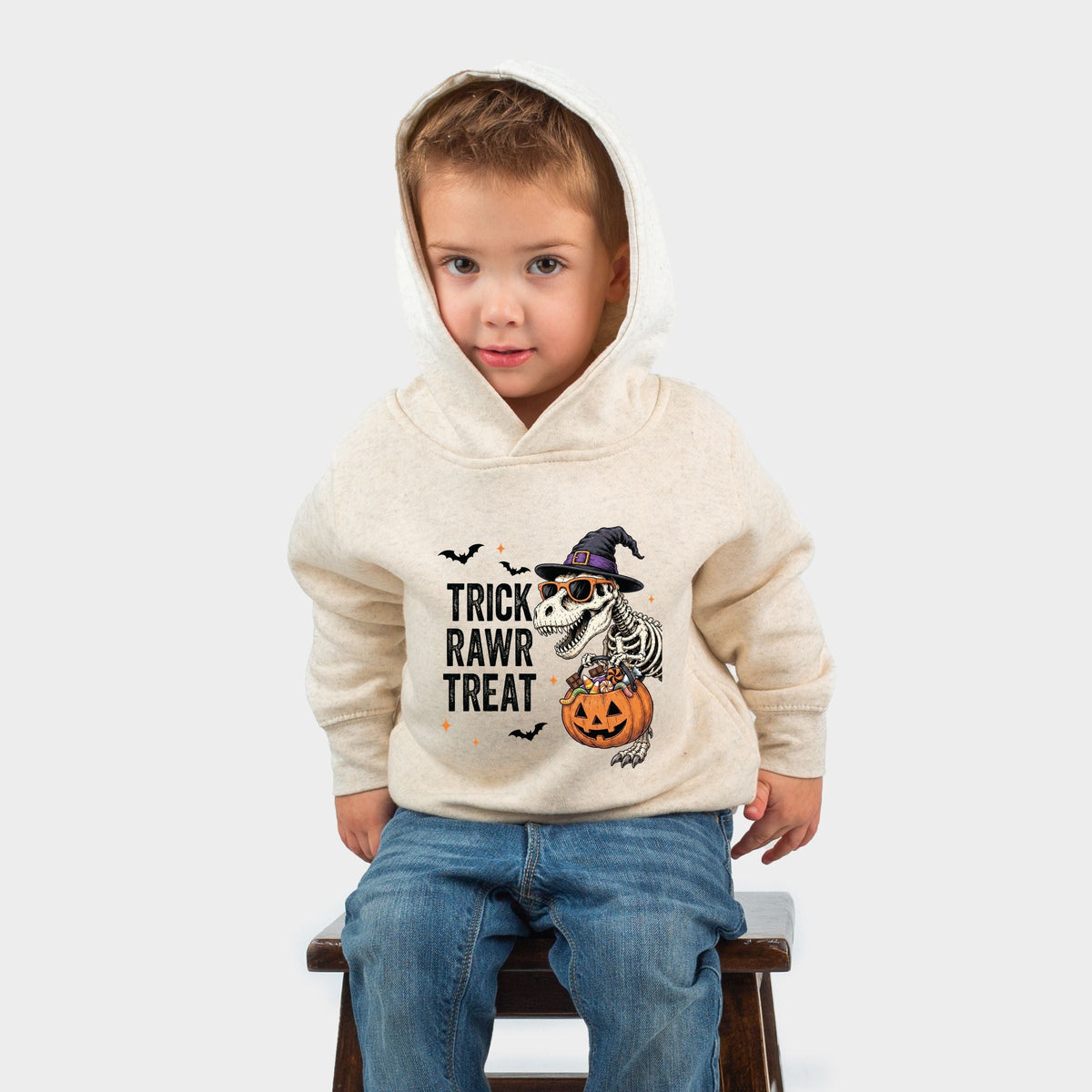 Trick Rawr Treat Dino - Toddler Hoodie product image 2