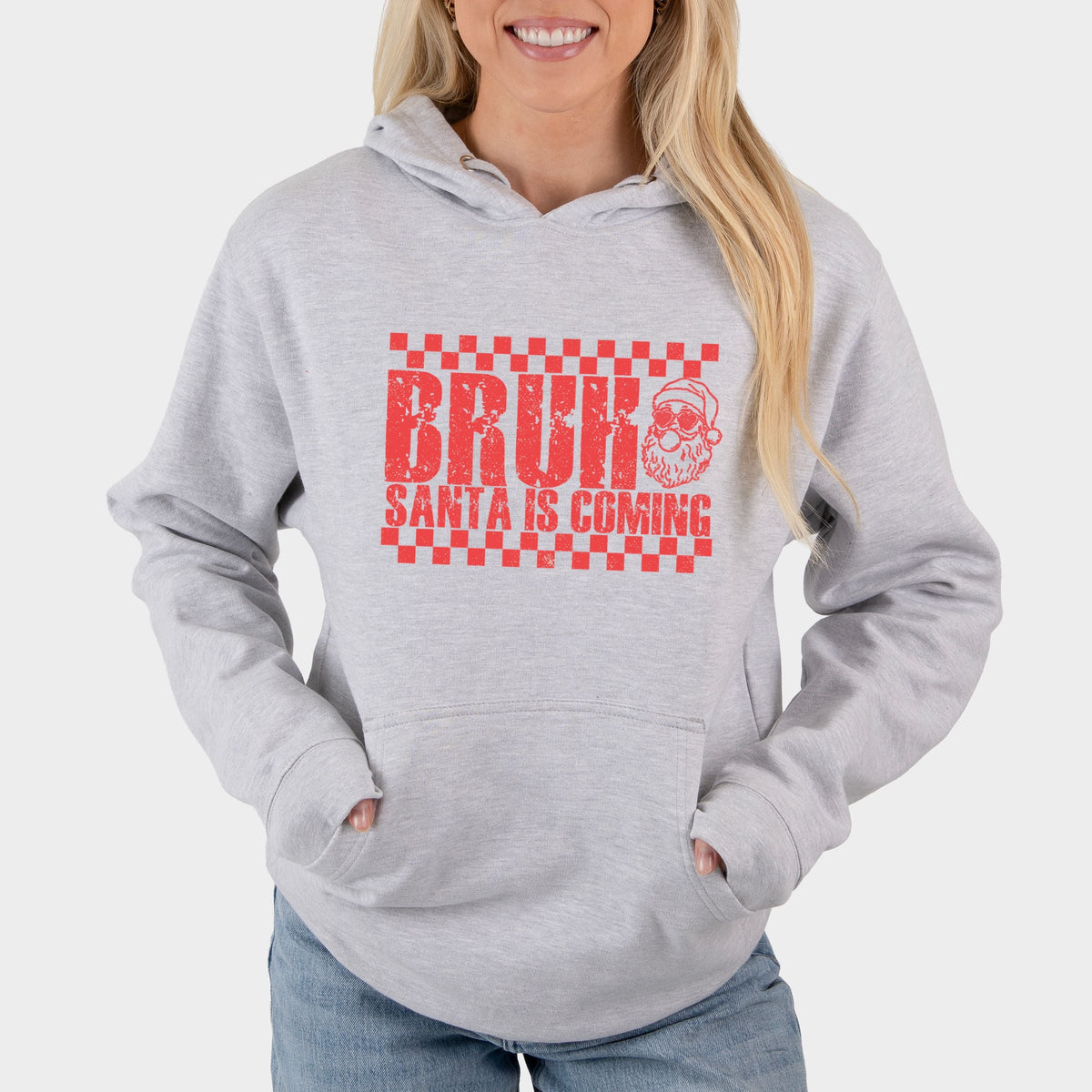 Bruh Santa is Coming - Women's Graphic Hoodie product image 1