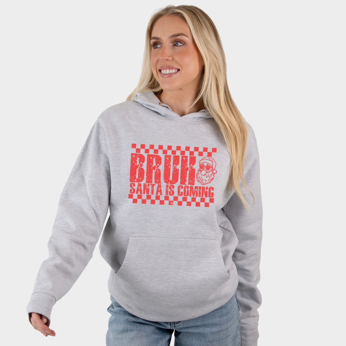 Bruh Santa is Coming - Women's Graphic Hoodie product image 2